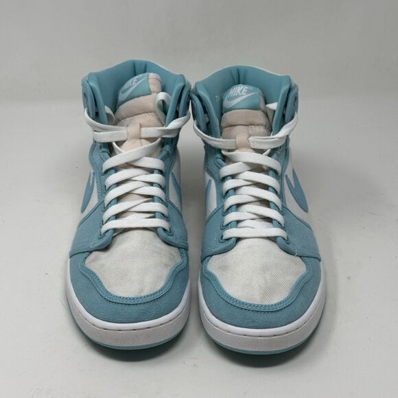 Air Jordan 1 Retro KO AJKO Sneakers Mens 7.5 Bleached Aqua White High Top Shoes - Picture 5 of 16